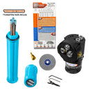 kit-testa-affila-punta-elettrod-tungsteno-per-sadlatura-a-tig-ARC-ZONE-SHARPIE-DX-PRO-KIT-anglo-regoalbile-15°-45°-colore-nero-con-contenitore-elettrodi-tungsteno-ArcSaber-e-Ruota-diamantata-di-scorta