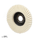 Disco lamellare in feltro d.125mm per lucidatura a specchio ROSVER DFL