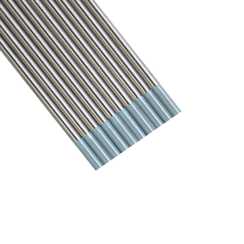 Confezione Elettrodi tungsteno Saldatura TIG ArcTime™ Arc-Zone non radioattivi color cielo blu diametro 1,0 - 1,6 - 2,4 - 3,2 mm AWS EWG