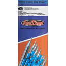 Confezione Elettrodi tungsteno Saldatura TIG ArcTime™ Arc-Zone non radioattivi color cielo blu diametro 1,0 - 1,6 - 2,4 - 3,2 mm AWS EWG