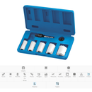 FERVI 0712/005 Assortimento di 5 seghe a tazza HSS frese e adattatore in cassetta