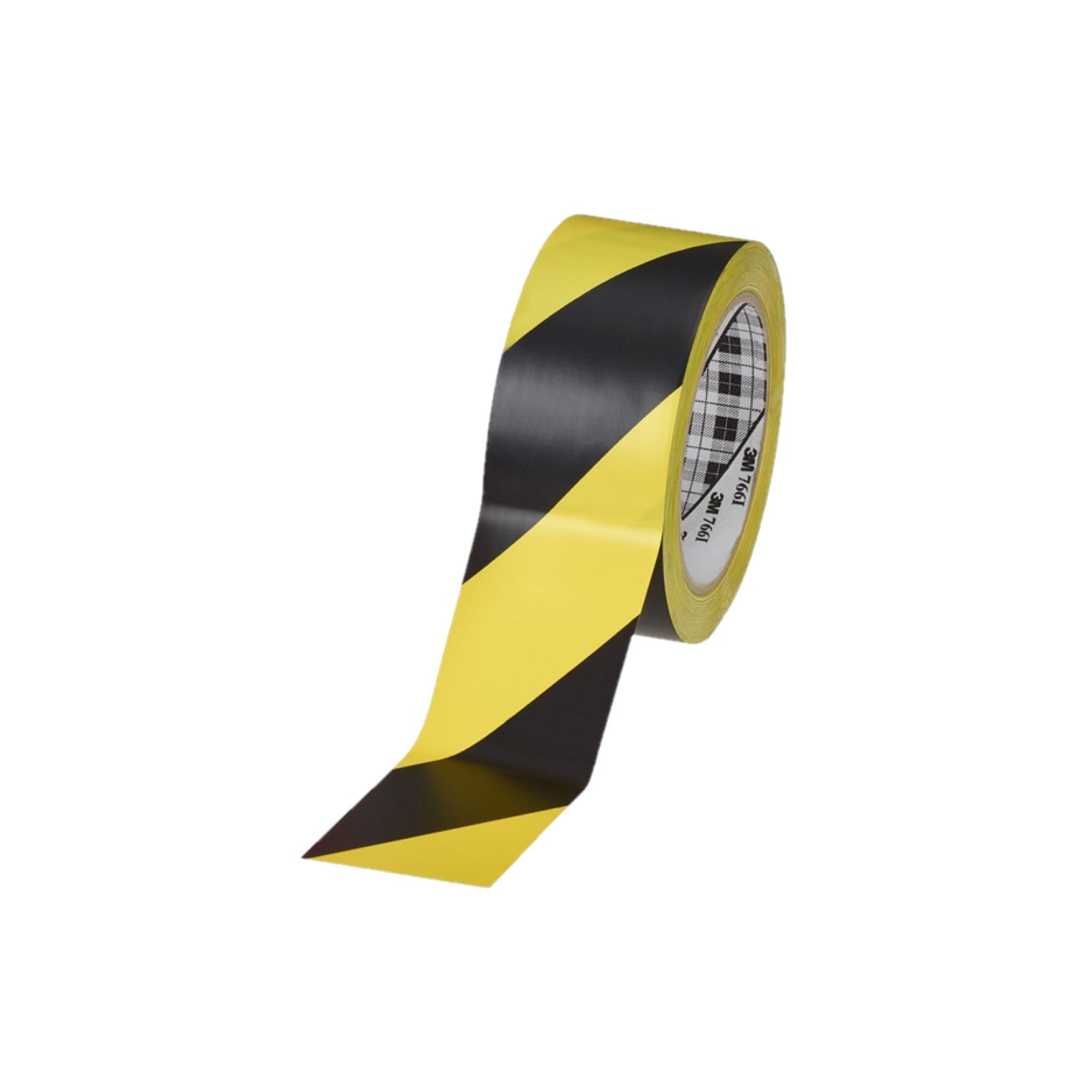 Nastro a strisce di sicurezza in PVC nero e giallo per la marcatura del paviment