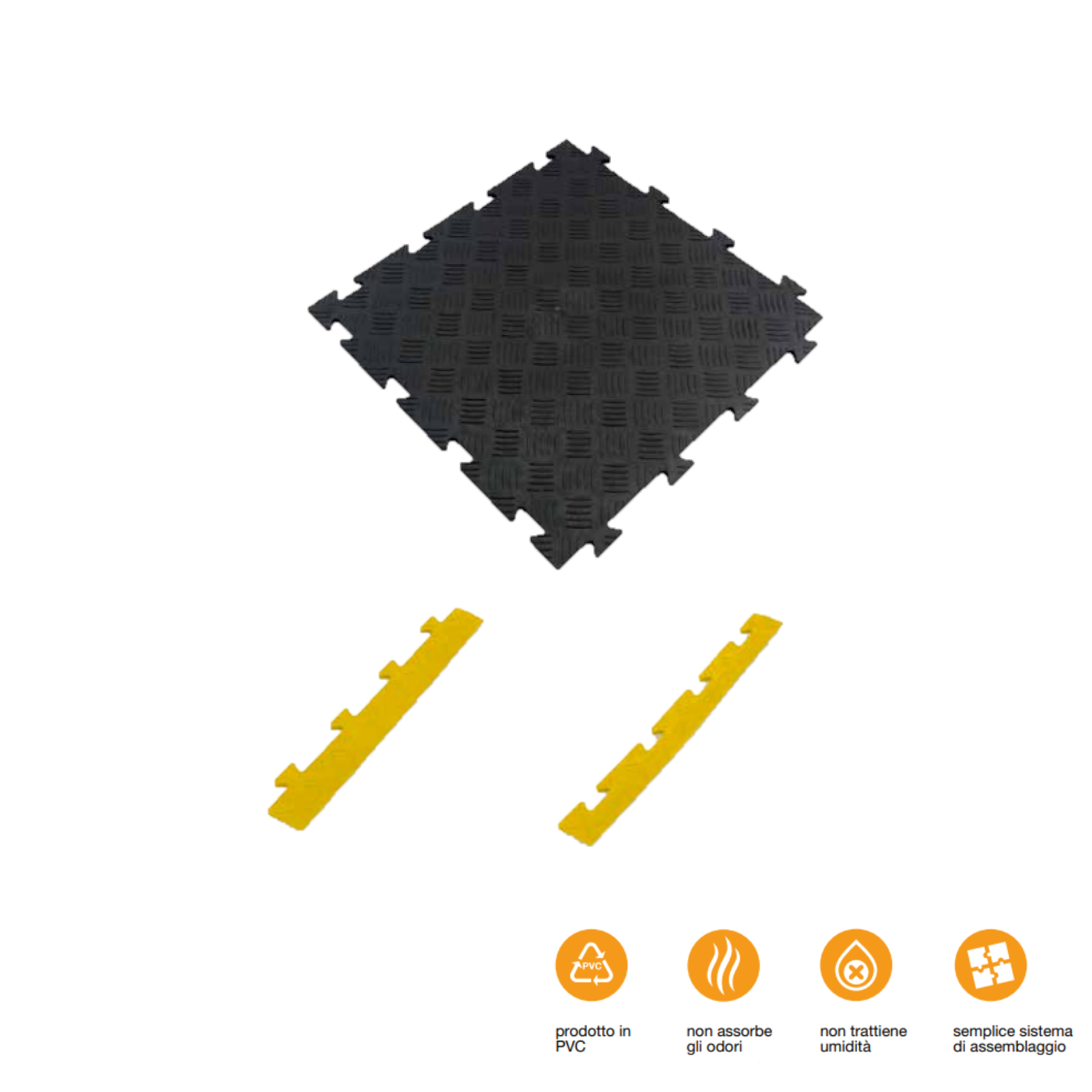 Piastrelle Da Soffitto Sospese Nere Facilmente Pulibili 595 Mm X - Foto 11