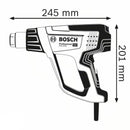 Termo-soffiatore Sverniciatore BOSCH GHG 23-66 fino a 650°C - Tecnista