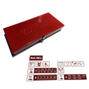 Set valigetta da 32 pezzi bussole 1/4" con cricchetto, prolunghe e snodo GEDORE 3300001