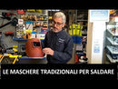 SCHERMO A CASCO PER SALDATORE SACIT S800R antina ribaltabile uso smerigliatura