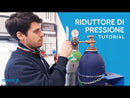 GCE Basecontrol Pressure reducer for Argon and Argon / CO2 with 2 pressure gauges