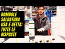 Bombola di gas Argon usa e getta 14 litri 60 bar saldatura TIG Mister Work XL