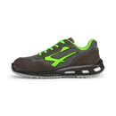 UPower Scarpe Basse Antinfortunistica POINT con Poliuretano espanso verdi