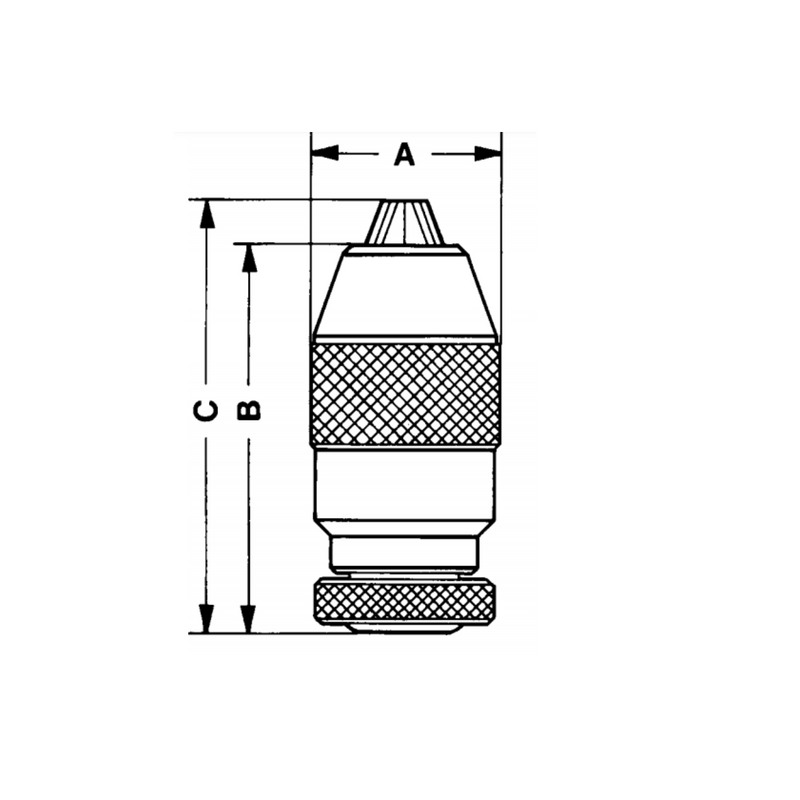 Mandrino-autoserrante-3,0-16 mm-PORTA-40B18-Tecnista