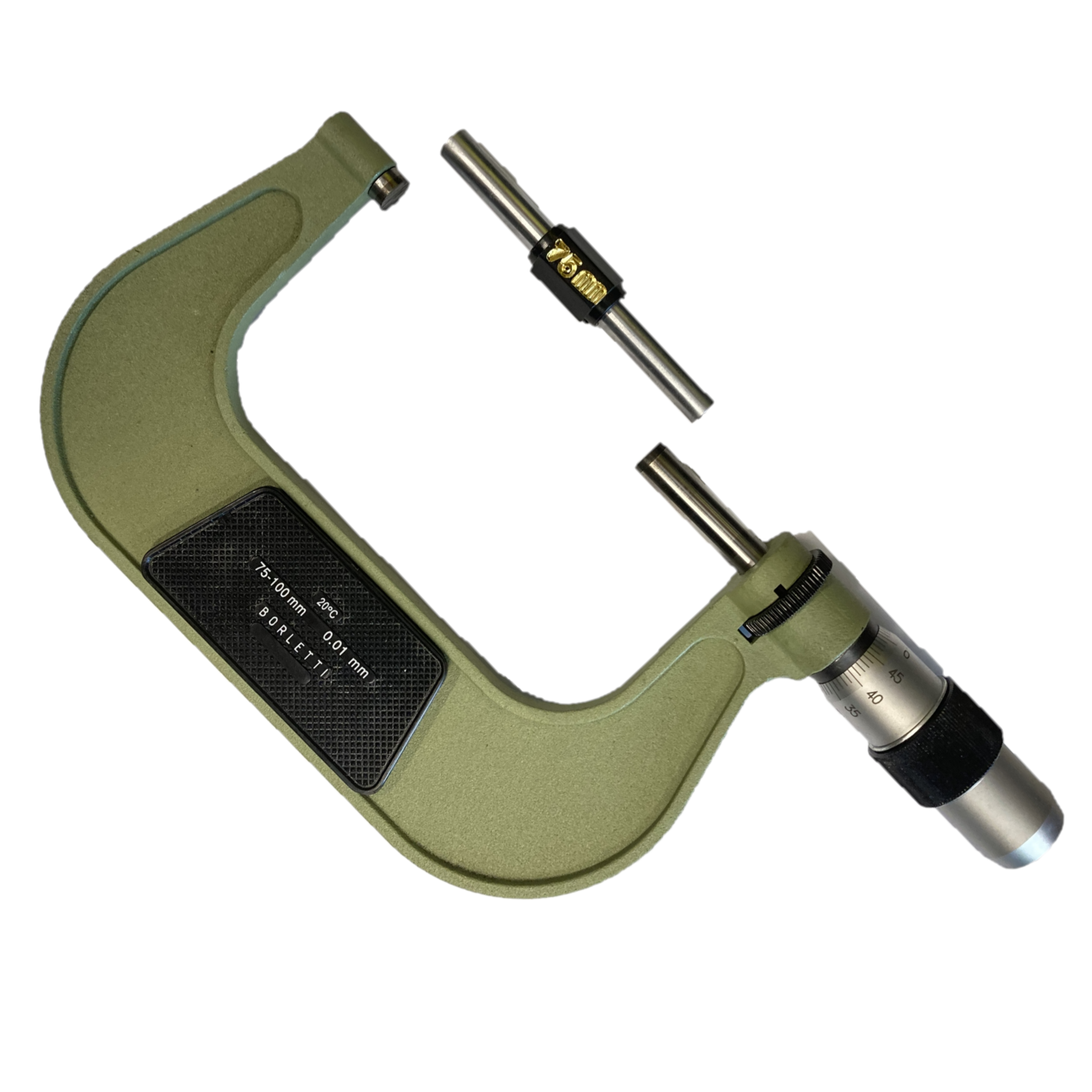 Micrometro centesimale per esterni 75-100 mm BORLETTI