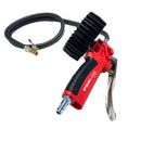 Professional 0-12 bar inflation gun with D.80 pressure gauge and AIREX 812 quick coupling