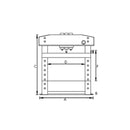 Pressa Idraulica 10 Tonnellate Pressatrice con manometro di controllo pressione Unicraft WPP 10 TE
