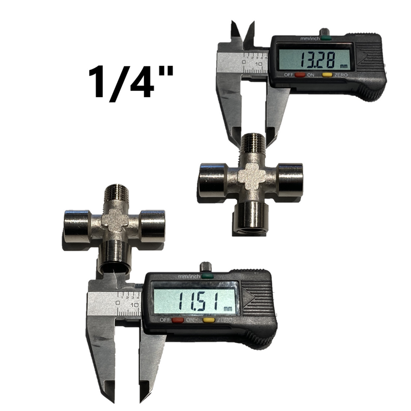 Raccordo A Innesto Pneumatico Ad Angolo Da 90° Da 1/4" A 10 Mm, 4 Pezzi, Connettore Ad Aria Compressa, Qualità Industriale - Foto 5