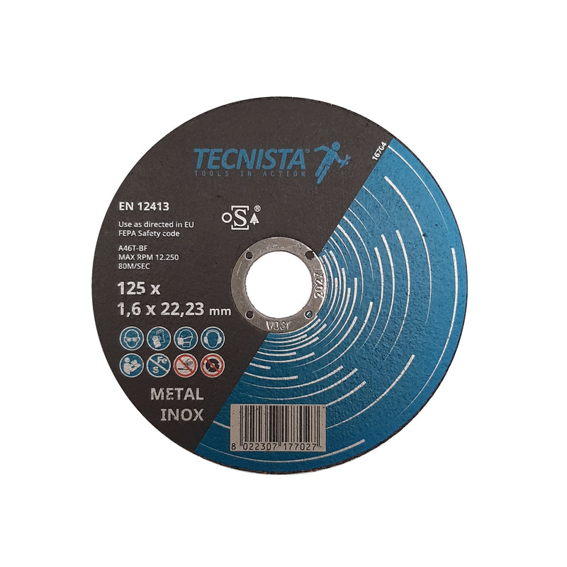 Dischi Taglio 115 Dischi Taglio Tyrolit 115x2.5x22.23mm - Per Acciaio E Inox, Confezione Da 25 Pezzi, Super Sottili Disco Taglio 115x2.5x22.23mm - Foto 5