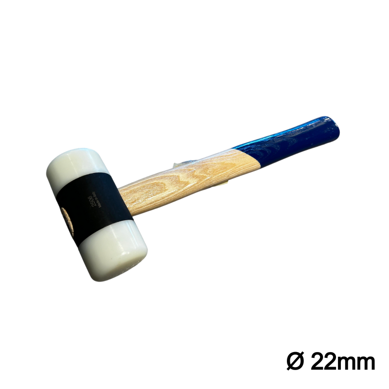 Polyurethane plastic head mallet diameter 28-50 mm with interchangeable heads