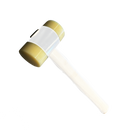 Ricambio testa per Mazzuola testa in plastica diametro 22-28-35-45-60 mm