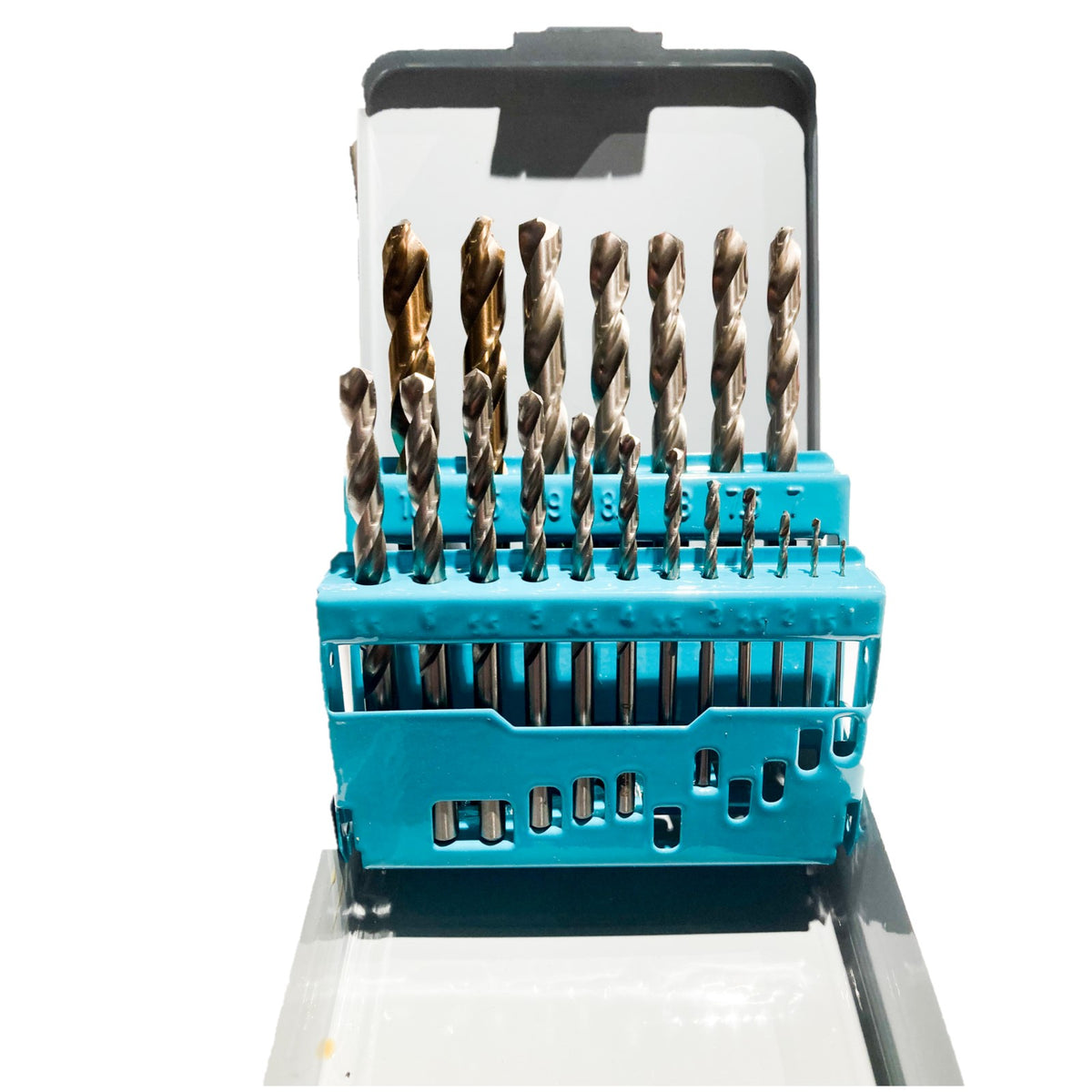 Set Punte Trapano Cobalto Tivoly - 19 Pezzi HSS 1-10mm