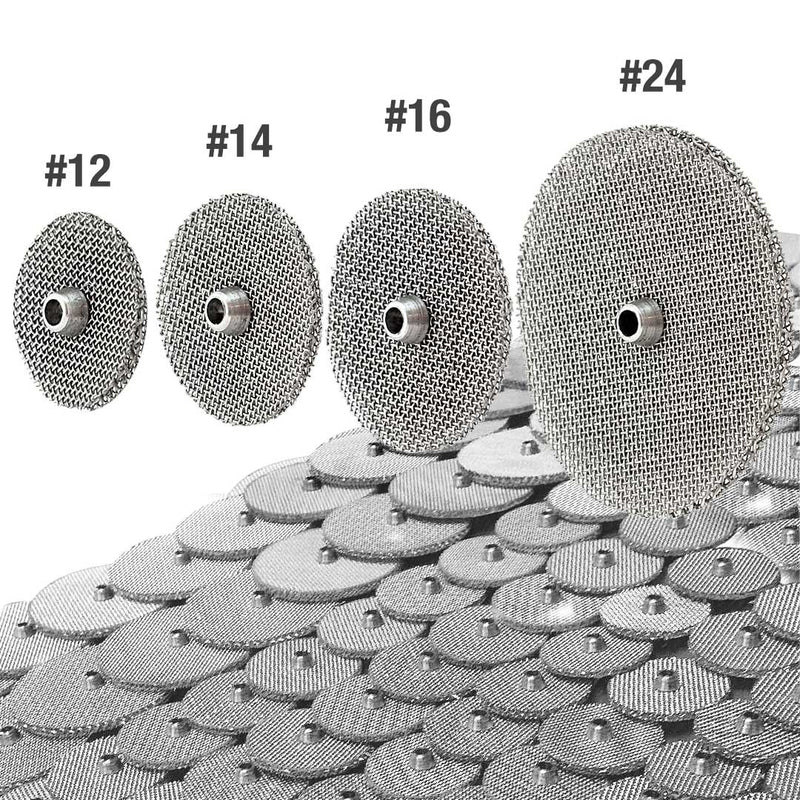 Diffusore metallico di ricambio per Ugelli Gas Lens Monster™ Arc-Zone Saldatura TIG foro diametro 1,6 e 2,4mm