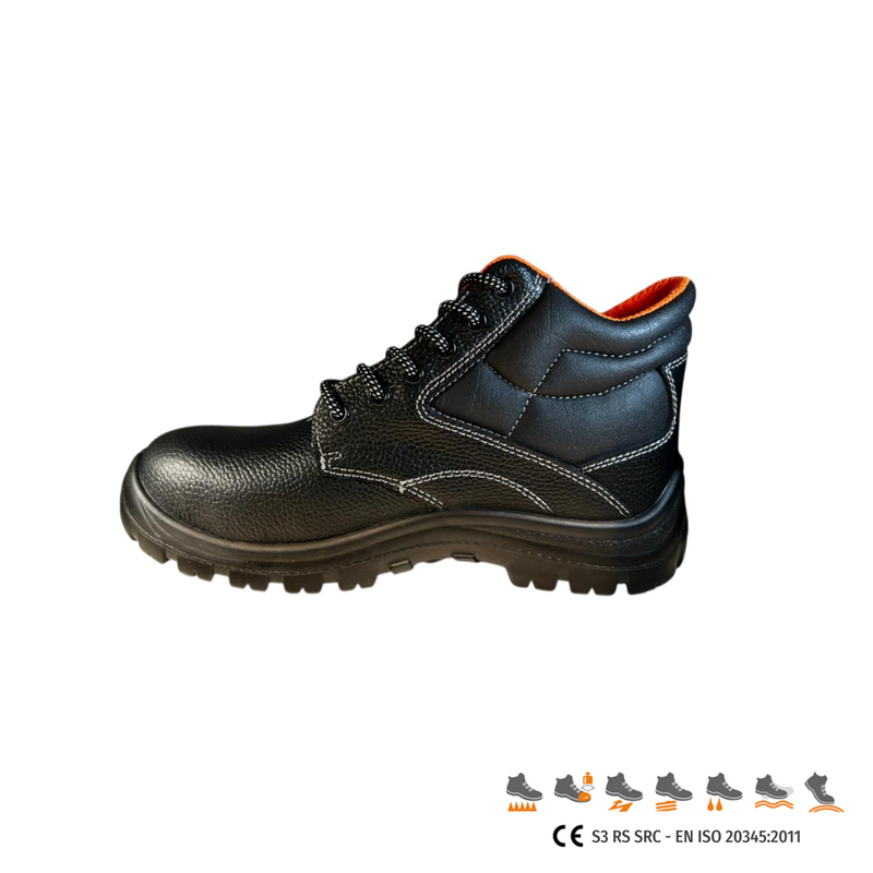 BETA-7243EN-SCARPE-DPI-ALTE-PELLE-S3-SR-SRC-con-suola-antiscivolo-antitatica-resistente-agli-olii