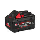 Set 2 batterie M18 8.0Ah FORGE con caricabatterie simultaneo MILWAUKEE M18 FORGENRG-802DBSC