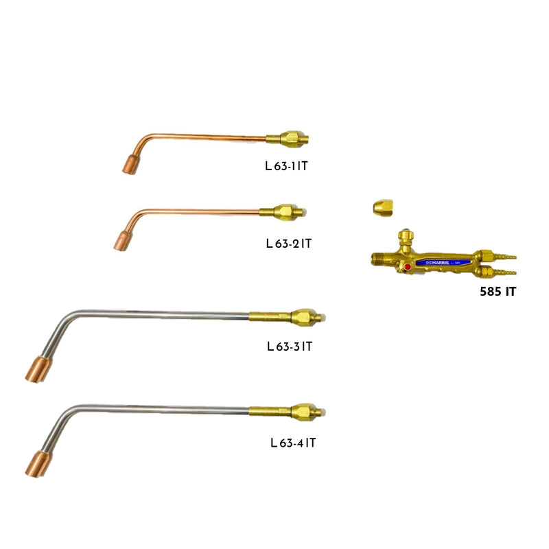 Lancia-da-riscaldo-in-rame-ossigeno-acetilene-HARRIS-L-63-IT-compatibile-con-impugnature-585-IT