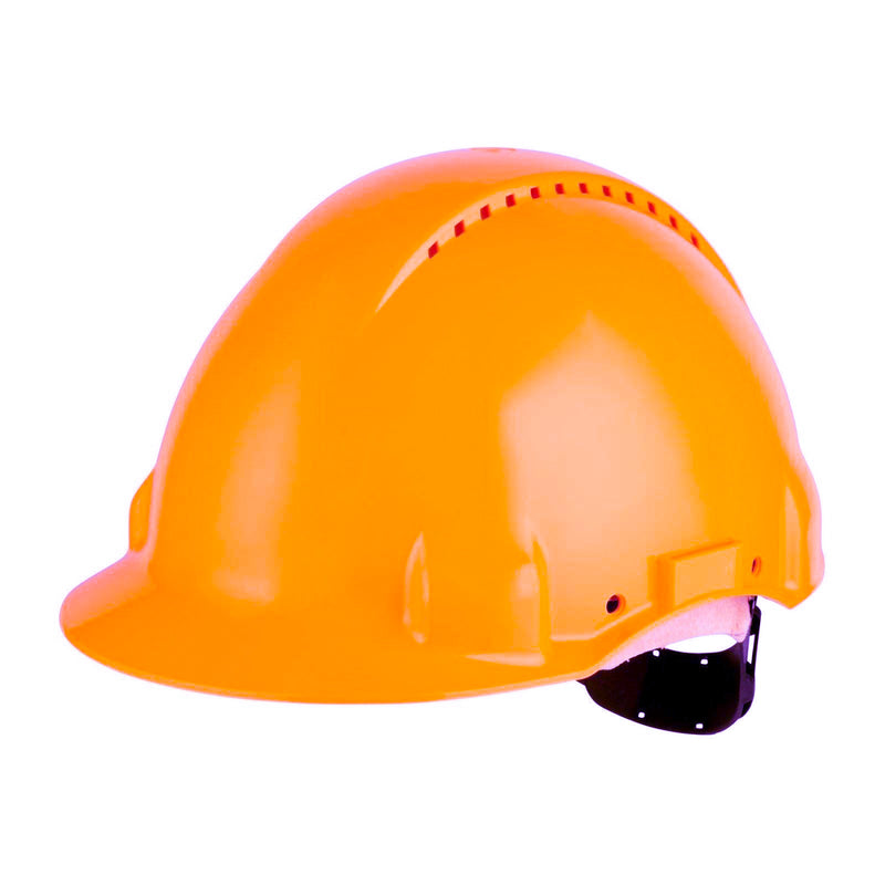 Casco di sicurezza arancione DEDRA - 4 punti, regolabile Casco di sicurezza arancione DEDRA - 4 punti, regolabile