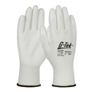 Guanto in cotone lavorato a maglia senza cuciture rivestiti in poliuretano su palmo e dita T.11