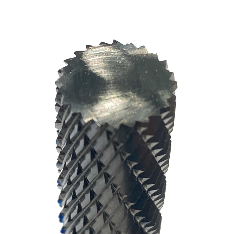 10 Frese Cilindriche In Acciaio Rapido Per Intaglio Legno - Set Utensili Rotanti Con Gambo 3mm - Foto 3