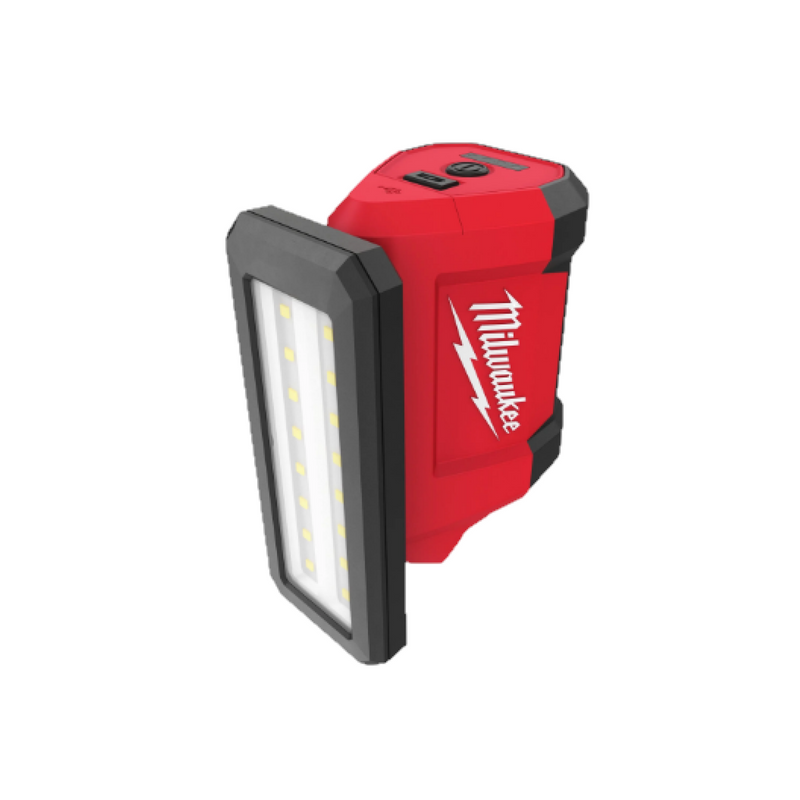 lampada-faro-LED-a-batteria-M12-(NON-INCLUSA)-700Lumen-MILWAUKEE-PAL-0X-testa-ruotabile-e-magnetica