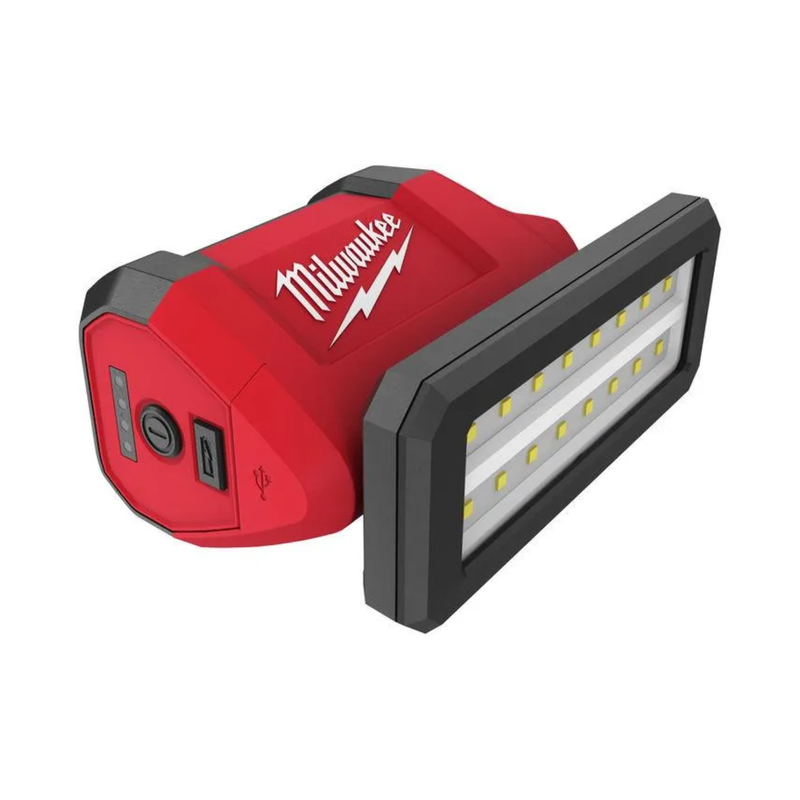 lampada-faro-LED-a-batteria-M12-(NON-INCLUSA)-700Lumen-MILWAUKEE-PAL-0X-testa-ruotabile-e-magnetica