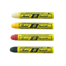Marcatore a vernice solida Markal Paintstik B per superfici bagnate o con olio e grasso colori Giallo Bianco Rosso Nero