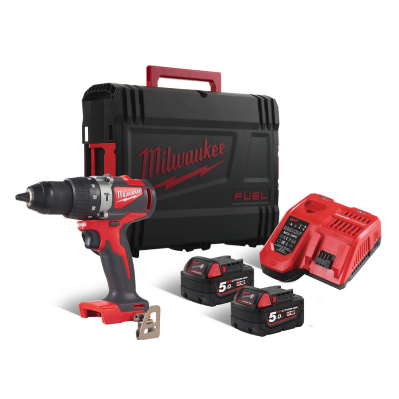 TRAPANO-AVVITATORE-82Nm-A-BATTERIA--18V-5.0AH-M18 BLPD2-502X-MILWAUKEE-4933464517