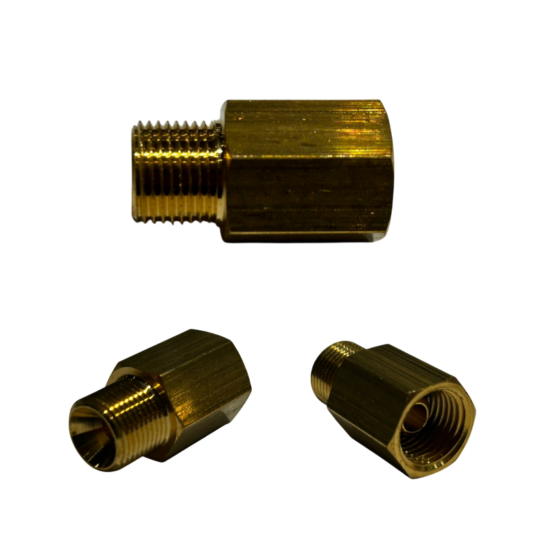 Adattatore attacco Gas per torcia TIG M12x1 F1/4" TRAFIMET FA5105