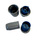 SCHUKO plug adapter 230V industrial 16A electric yard 2p + t