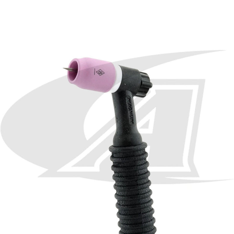 Kit Gas Lens per Torcia TIG 17 / 18 / 26 StubbyCup™ Arc-Zone Ugello Cortissimo solo 25,4mm per Saldatura in Spazi Stretti