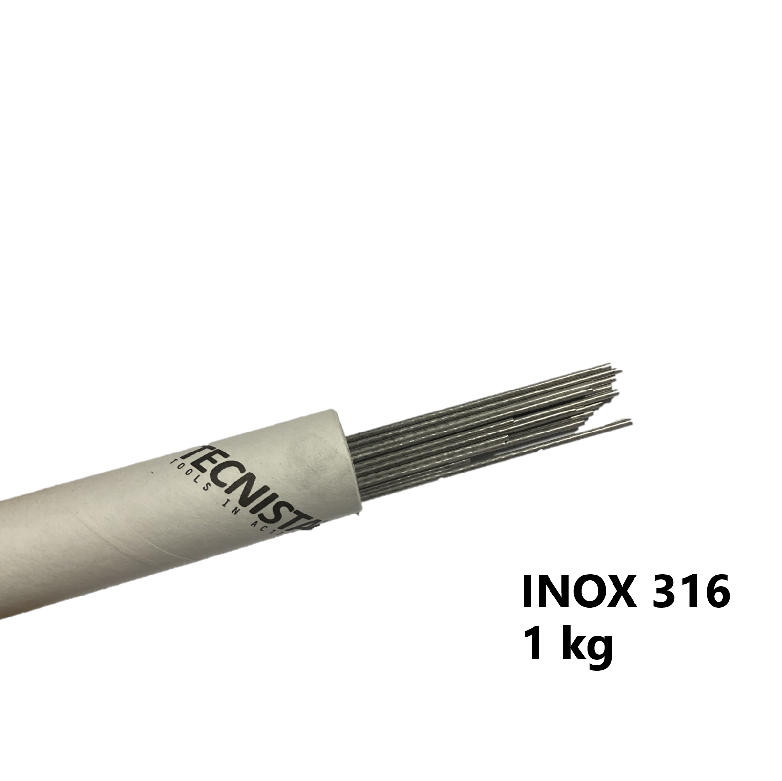 Innox Rods 1kg 316lsi stainless steel rods for TIG welding Ø1.0mm length 1 meter