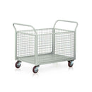 Carrello a pianale 1100×650mm a 4 sponde, 300 kg TECNOTELAI C077G