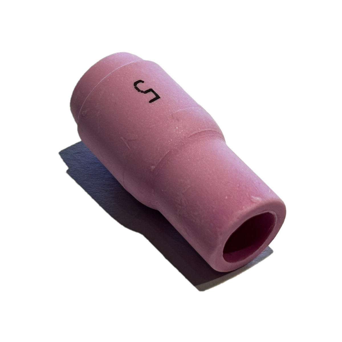 RIVERWELD Ugelli Ceramica TIG Alumina - Set 10 Pezzi Per Torce Lincoln, Miller WP-9/20 | Lunghezza 63mm
