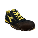 scarpa-bassa-da-lavoro-DPI-categoria-s3-impermeabile-con-suola-anticalore--taglia-da-35-a-48-pelle-nera-con-inserti-gialli-DIADORA-GLOVE-II-LOW-S3-HRO-SRA