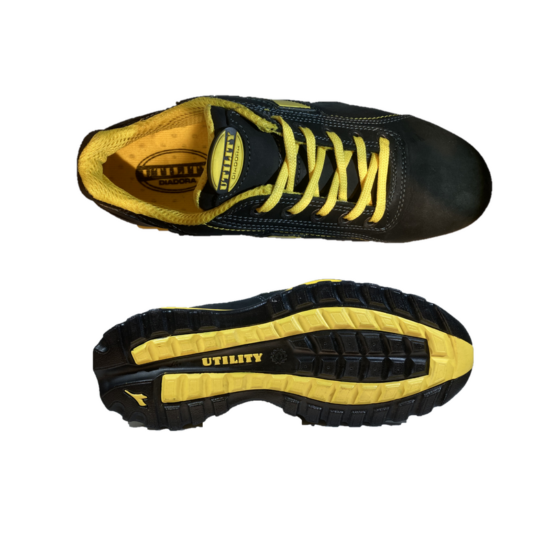 Scarpa bassa da lavoro impermeabile taglia 35 a 48 nera DIADORA GLOVE