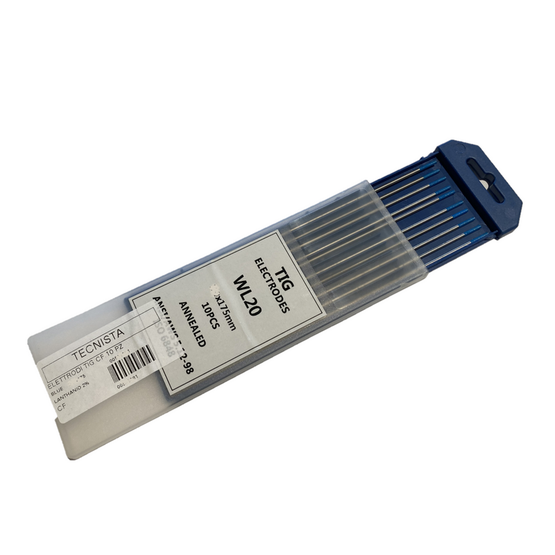 Elettrodi Tungsteno TIG Ten Della High - Cerio 2%, WC20 Grigio Elettrodi Tungsteno TIG Ten Della High - Cerio 2%, WC20 Grigio