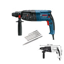 Martello Perforatore Bosch PROFESSIONAL GBH 240 SDS-Plus 790 W con punte SDSPlus in omaggio