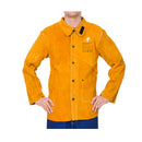 Giacca saldatore in crosta di bovino con schienale in cotone ignifugo Tg. XL WELDAS GOLDEN BROWN