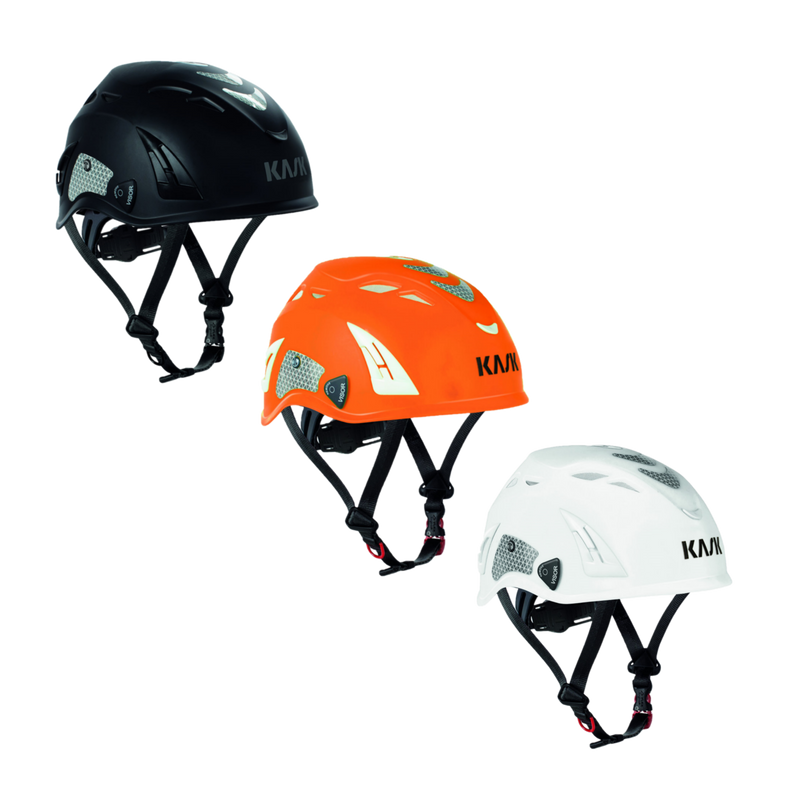 elmetto-casco-antinfortunistica-alta-visibilità-IIICATEGORIA-con-cinturino-regolabile-in-vari-colori-EN-397-KASK-PLASMA-HI-VIZ