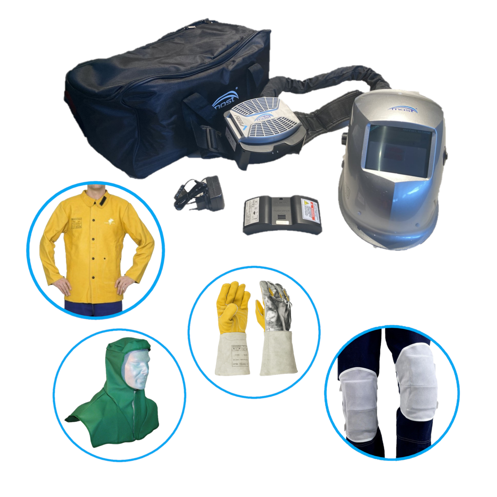 Giacca Per Saldatura In Pelle - Resistente Al Calore E Fiamma, Con Cuciture Kevlar - Foto 7