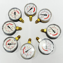 Manometri-di-ricambio-riduttori-di-pressione-ossigeno-azoto-argon-acetilene-la-spediizone-comprende-1-riduttore-ORIGINALE-HARRIS-del-gas-scelto