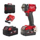 Milwaukee M18 FIW2F12-502X, avvitatore a impulsi M18 FUEL 1/2″ 339 Nm