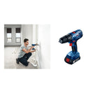 trapano-avvitatore-BOSCH-gbs-18v-21-con-2-batterie-2.0Ah-18V-55Nm-di-coppia-di-serraggio