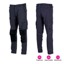 Pantalone tecnico elasticizzato MANGART grigio o blue navy t. S a 3XL